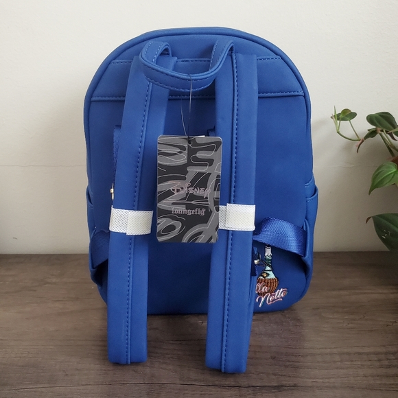 NEW Loungefly Disney Lady and the Tramp "Bella Notte" Spaghetti Mini Bac… - Picture 7 of 16